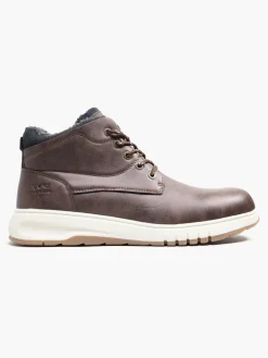 Men's Lace Up Casual Boot Brown