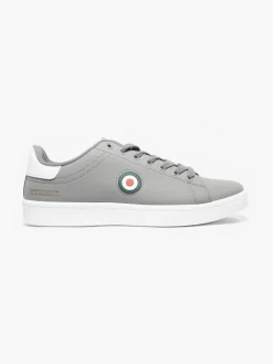 Mens Lambretta Grey Casual Lace-up Trainer