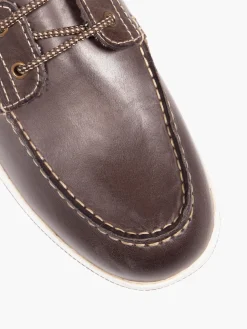Mens Leather Boat Shane Shoes