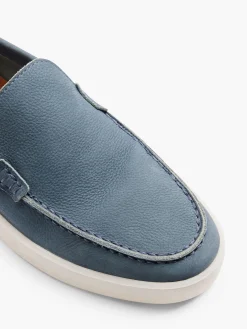 MENS LEATHER SLIP ON