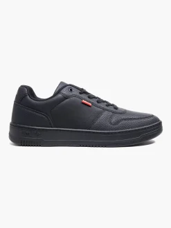 Men's Levi Casual Black Trainers