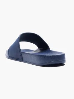 Mens Levi Navy Slides