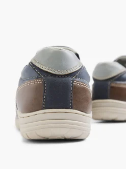 Mens Memphis One Blue Slip-on Shoes