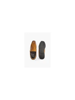 Mens Memphis One Tan Slip-on Formal Shoes