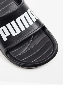 Mens Puma Divecat Black Slides