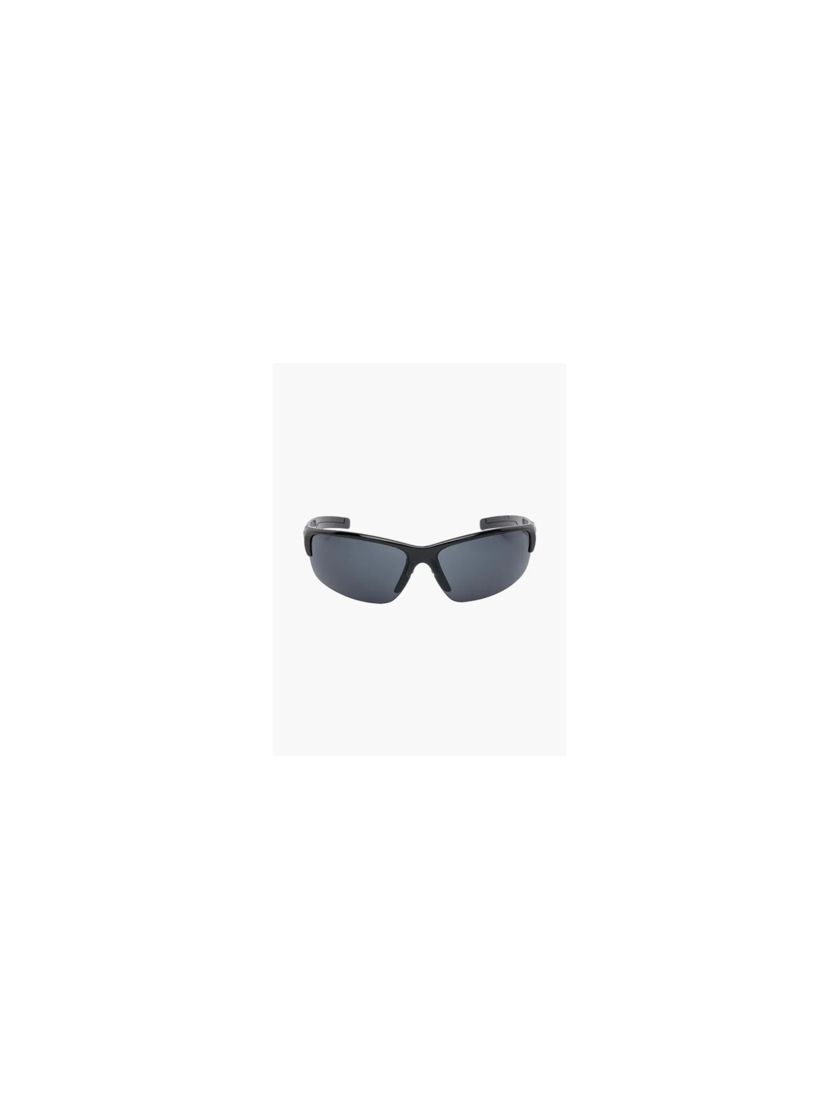Mens Sports Wrap Black Sunglasses