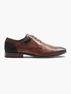 Mens Tan Formal Lace-up Shoe