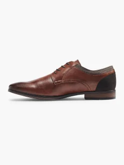 Mens Tan Formal Lace-up Shoe