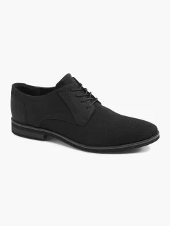 Mens Venice Black Lace-up Formal Shoes