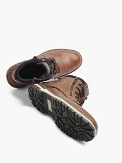 Mens Venice Brown Lace Up Boot