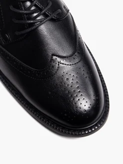 Men's Wider Fit Chunky Brogue Formal