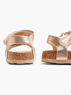 Metallic Footbed Sandal