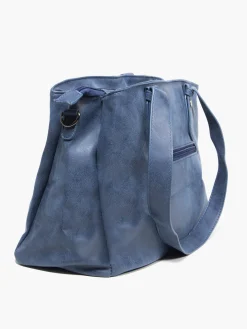 Navy Classic Handbag