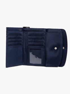 Navy Double Flapped Purse