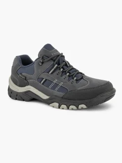 Navy Lace Up Trekking Shoes