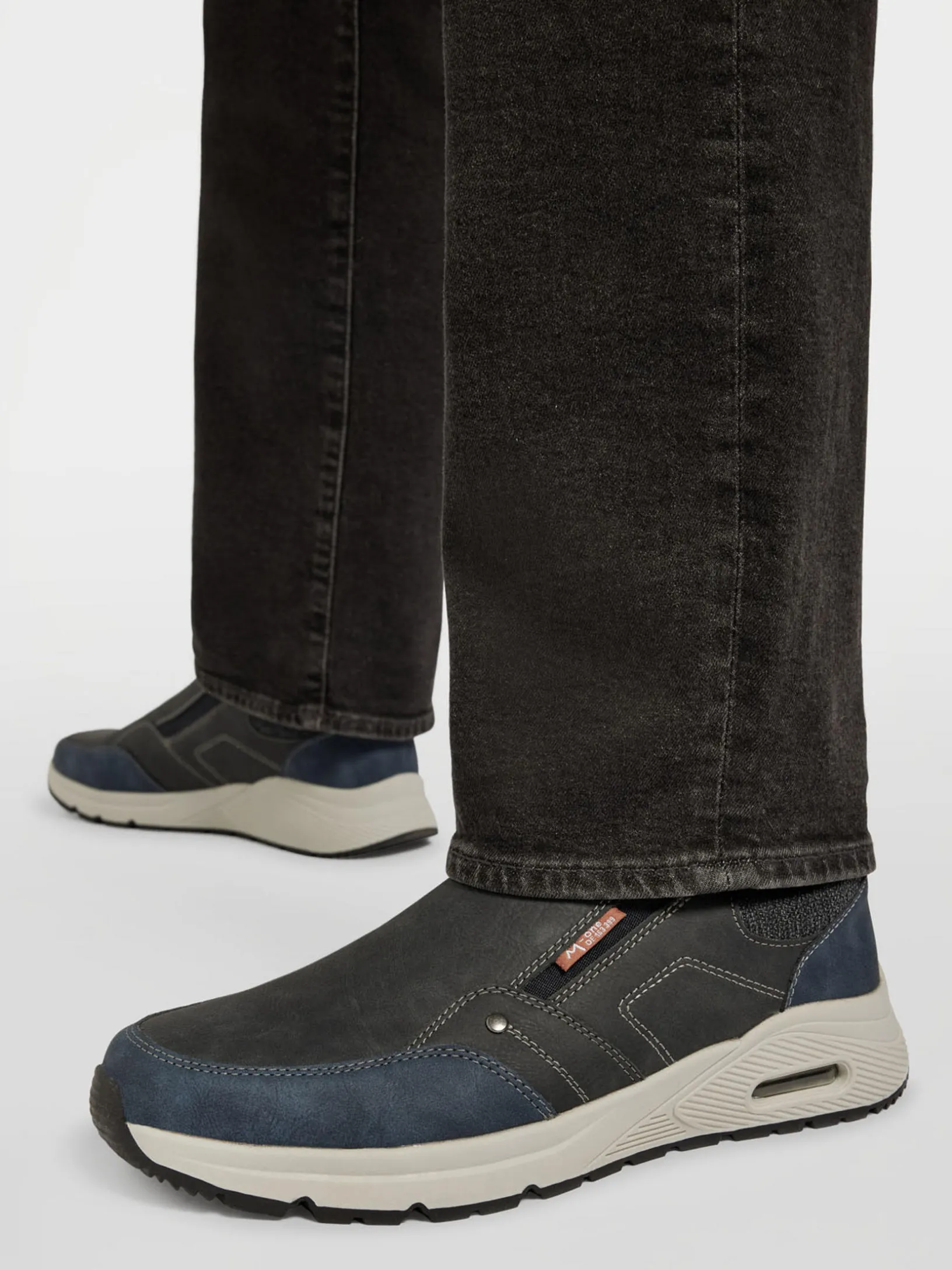 Navy Slip On Casual Shoes