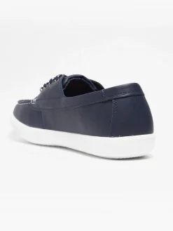 Navy Vulkan Boat Slip On Shoes