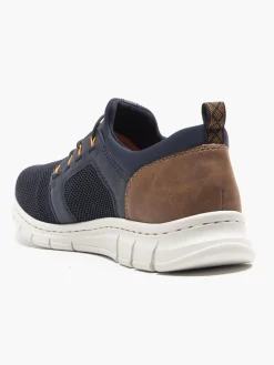 Navy/Brown Slip On Casual
