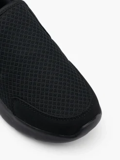 New Zeal Black Slip On Trainers