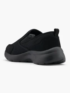 New Zeal Black Slip On Trainers