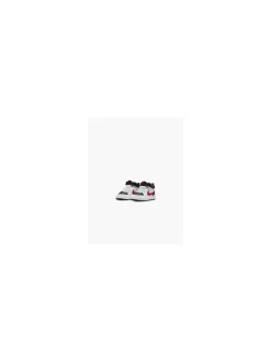 Nike White/ Red/ Black Toddler Court Borough Mid 2 Trainer