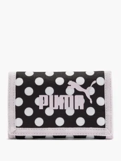 Pink and Black Polka Dot Puma Wallet