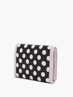 Pink and Black Polka Dot Puma Wallet