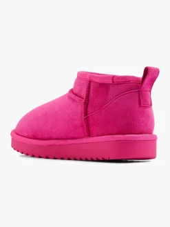 Pink Warm Lined Mini Boot