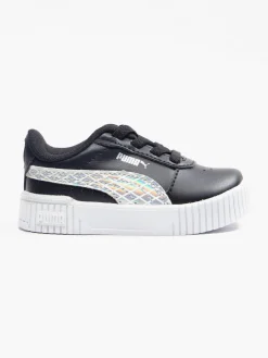 Puma Black Toddler's Carina 2.0 Mermaid INF Lace-up Trainer