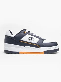Rebound Heritage Low Black/White/Orange Trainers
