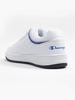 Rebound Low White/Blue Trainers