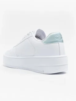 Rebound Platform Glitz White/Metallic Blue Trainers