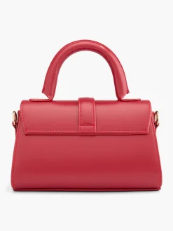 Red Mini Bag with Shoulder Bag