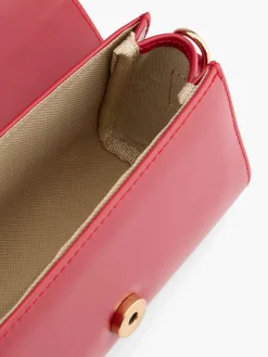 Red Mini Bag with Shoulder Bag