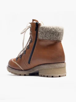 Rieker Brown Lace Up Boot