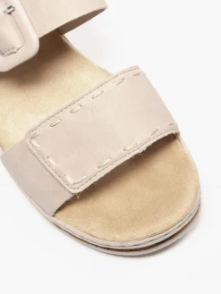 Rieker Nude Buckled Comfort Sandal