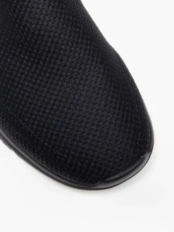 Skechers Black Slip On Trainers