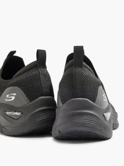 Skechers Black Slip-on Comfort Trainer