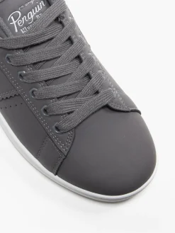 Steadman Grey Lace Up Casual Trainers