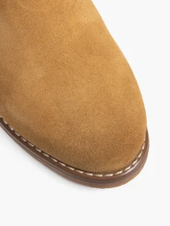 Tan Suede Ankle Boot