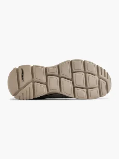 Taupe Burns 2.0 Skechers Trainers