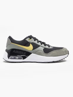 Teen Air Max Systm Black/Gold Trainers