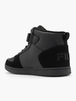 Teen Boy Fila Triple Black Hi-Cut Trainer