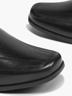 Teen Boy Leather Formal Slip On Shoe