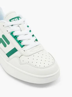 Teen Boys Fila White/Green Trainers