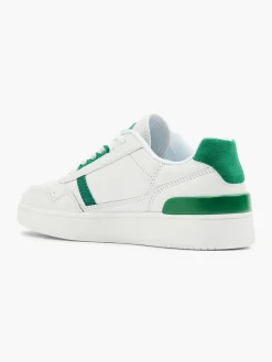 Teen Boys Fila White/Green Trainers