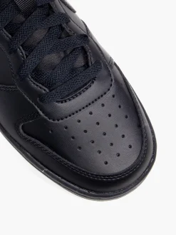 Teen Court Borough Low Recraft Black Trainers