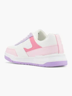 Teen Girl Colour Block Court Trainer