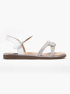 Teen Girl Gem Knot Sandal
