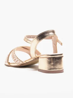 Teen Girl Heeled Gem Sandal
